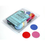 Chessex Pack of 50 Asst 22mm Opaque Bingo Chips