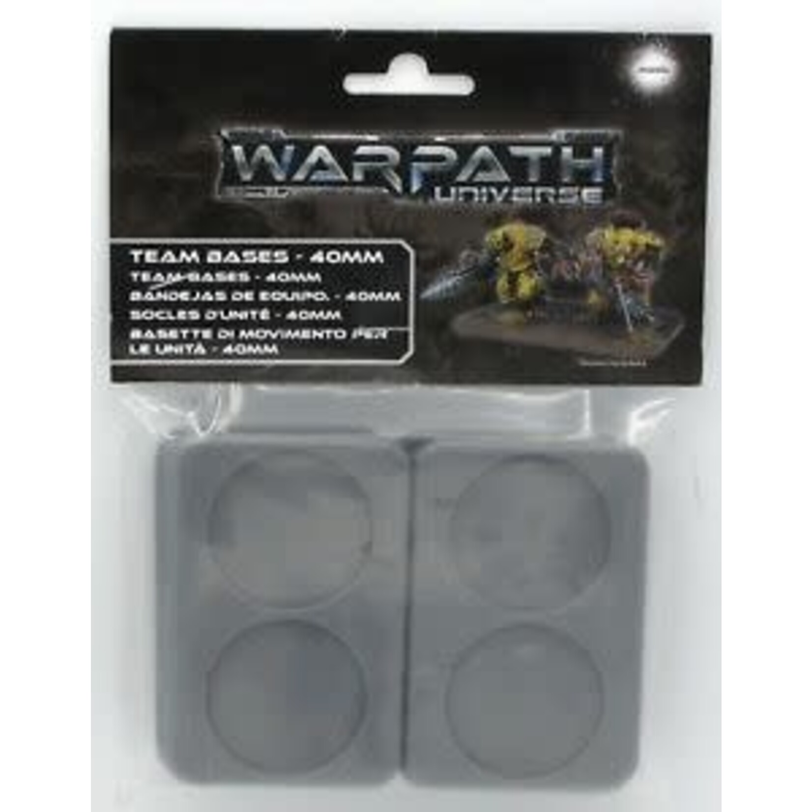 Warpath: 40mm Team Bases (10)
