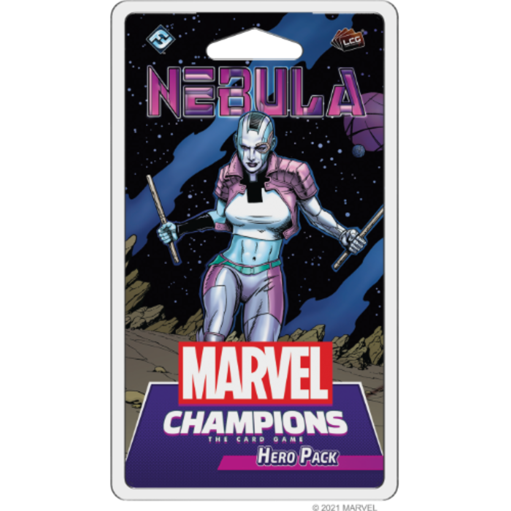 Fantasy Flight Games Marvel Champions: The Card Game - Nebula Hero Pack