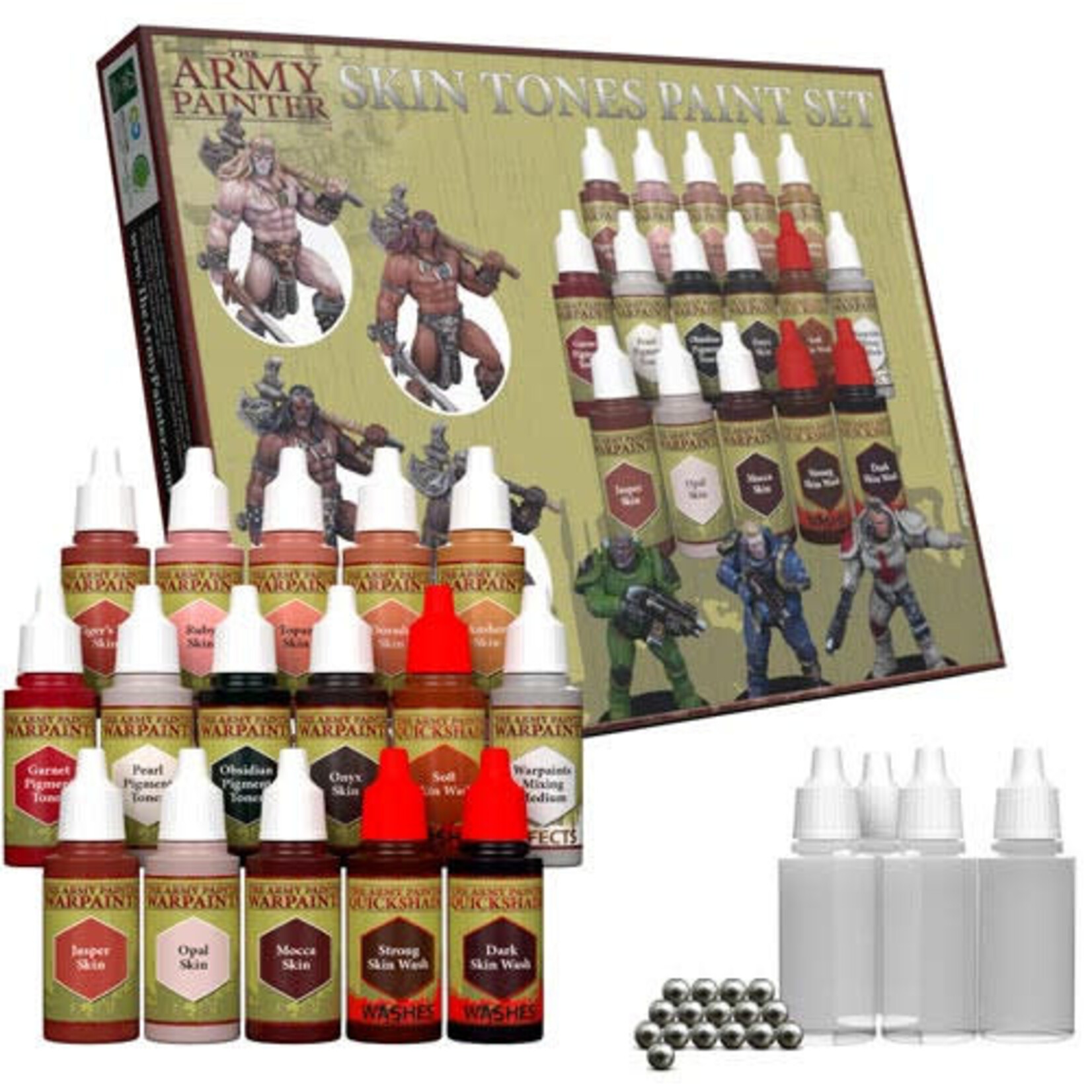 Army Painter Warpaints: Skin Tones Paint Set