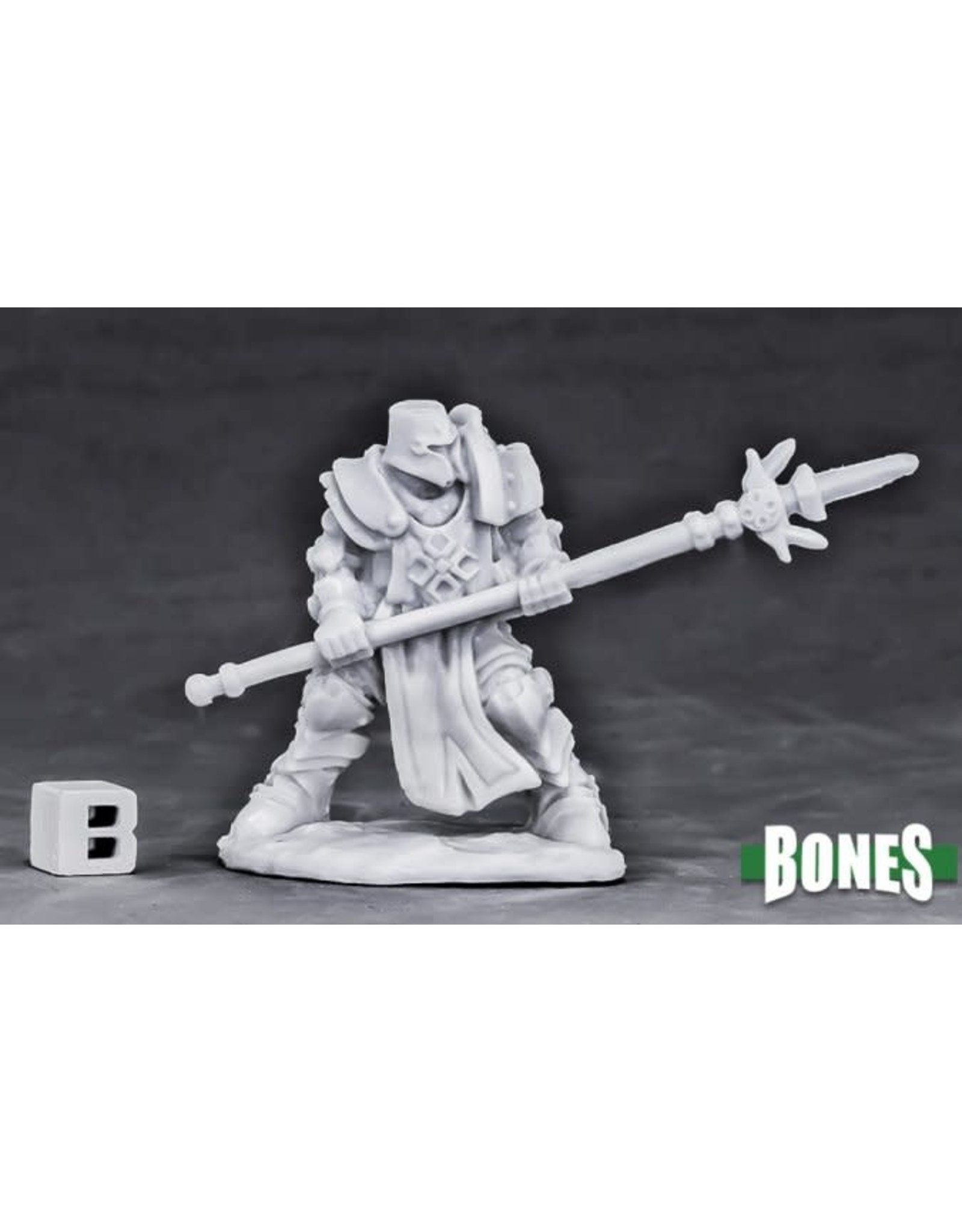 Reaper Miniatures Bones Crusader Defender (spear)