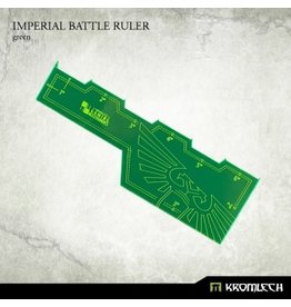 Kromlech Kromlech Templates: Imperial Battle Ruler 6in Translucent Green