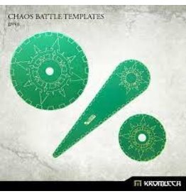 Kromlech Kromlech Templates: Chaos Battle Templates Translucent Green