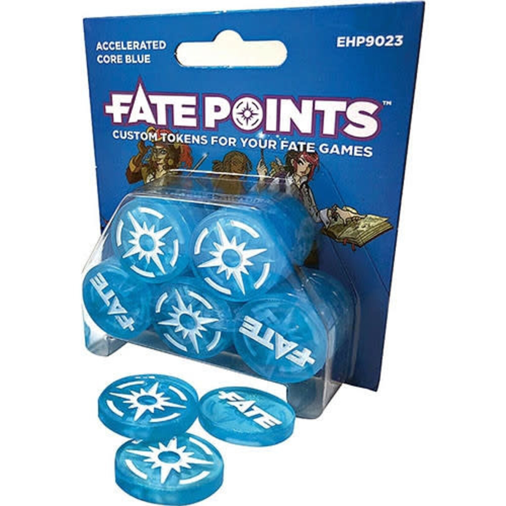 Evil Hat Productions Fate Core RPG: Fate Points - Accelerated Core Blue (30)