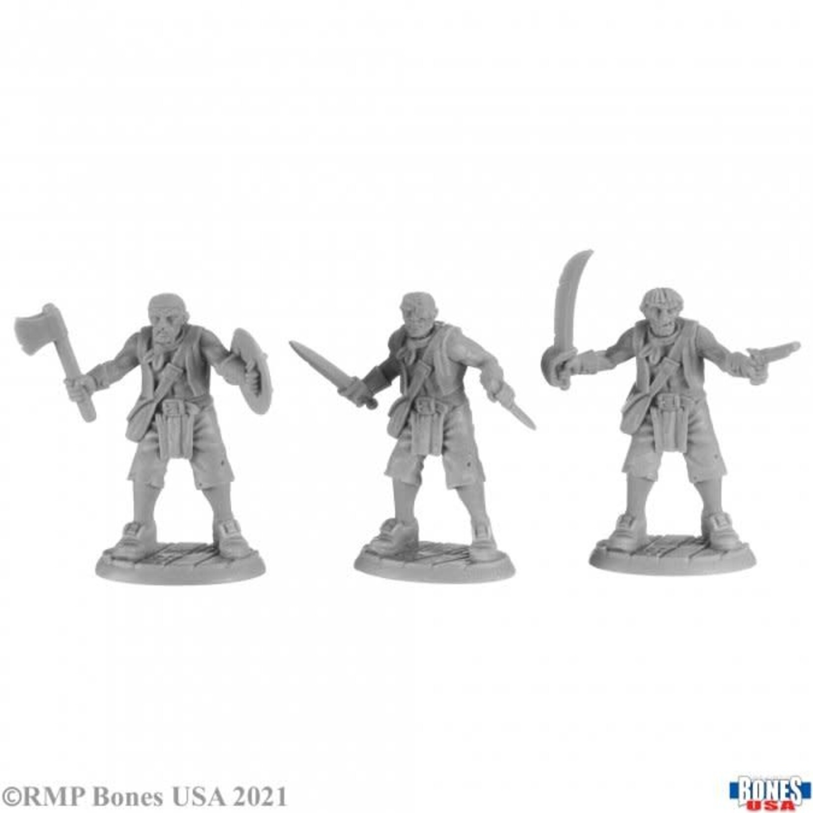 Reaper Miniatures Build-a-Figure Modular Pirate (3)