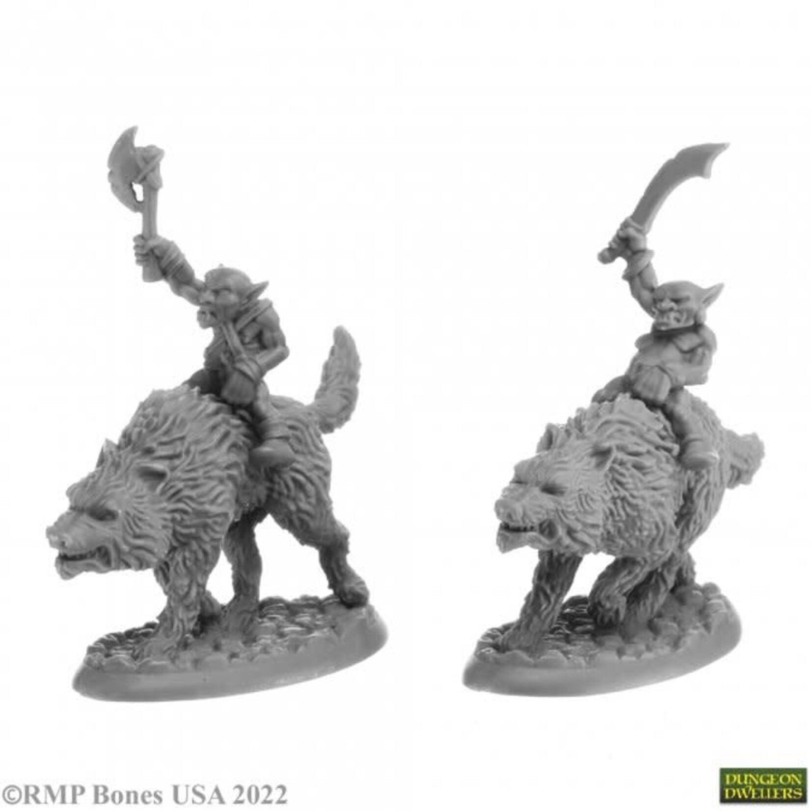 Reaper Miniatures Goblin Warg Riders (2)