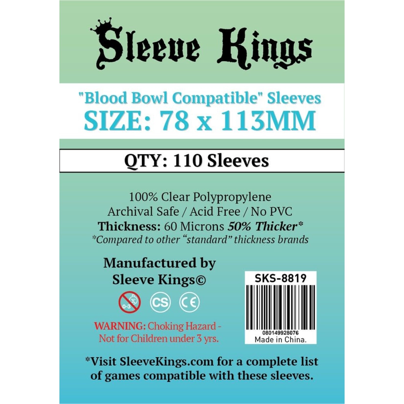 Sleeve Kings SK Bloodbowl