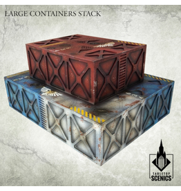 Kromlech Kromlech Tabletop Scenics: Large Containers Stack