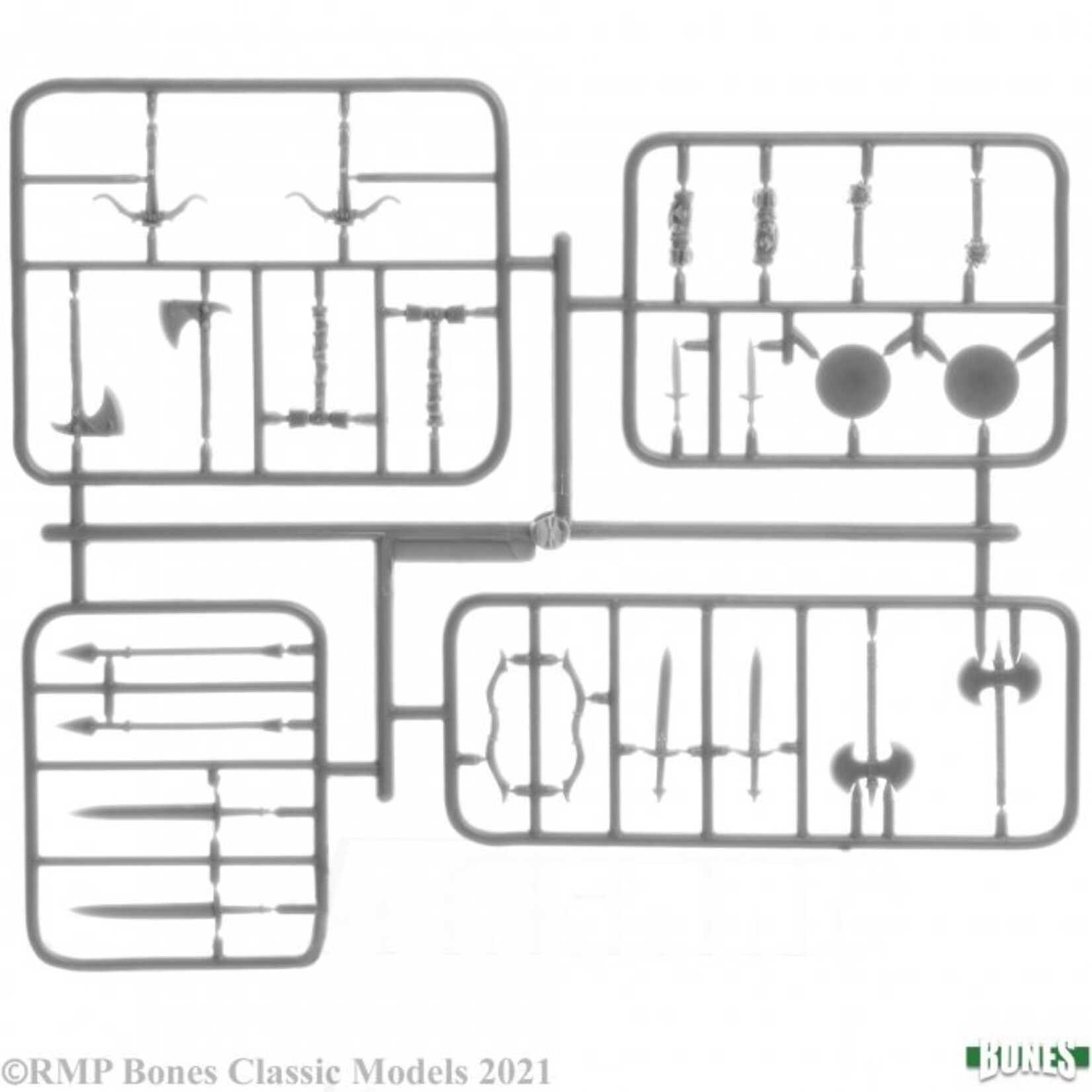 Reaper Miniatures Bones Weapons-Mega Pack