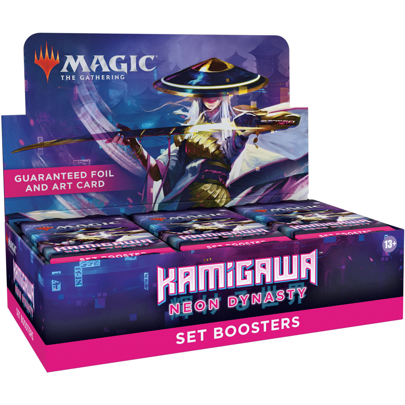 Wizards of the Coast KAMIGAWA NEON DYNASTY SET Booster pack
