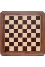 Wood Expressions Classic Chess Board – Walnut Wood Board 16 in.