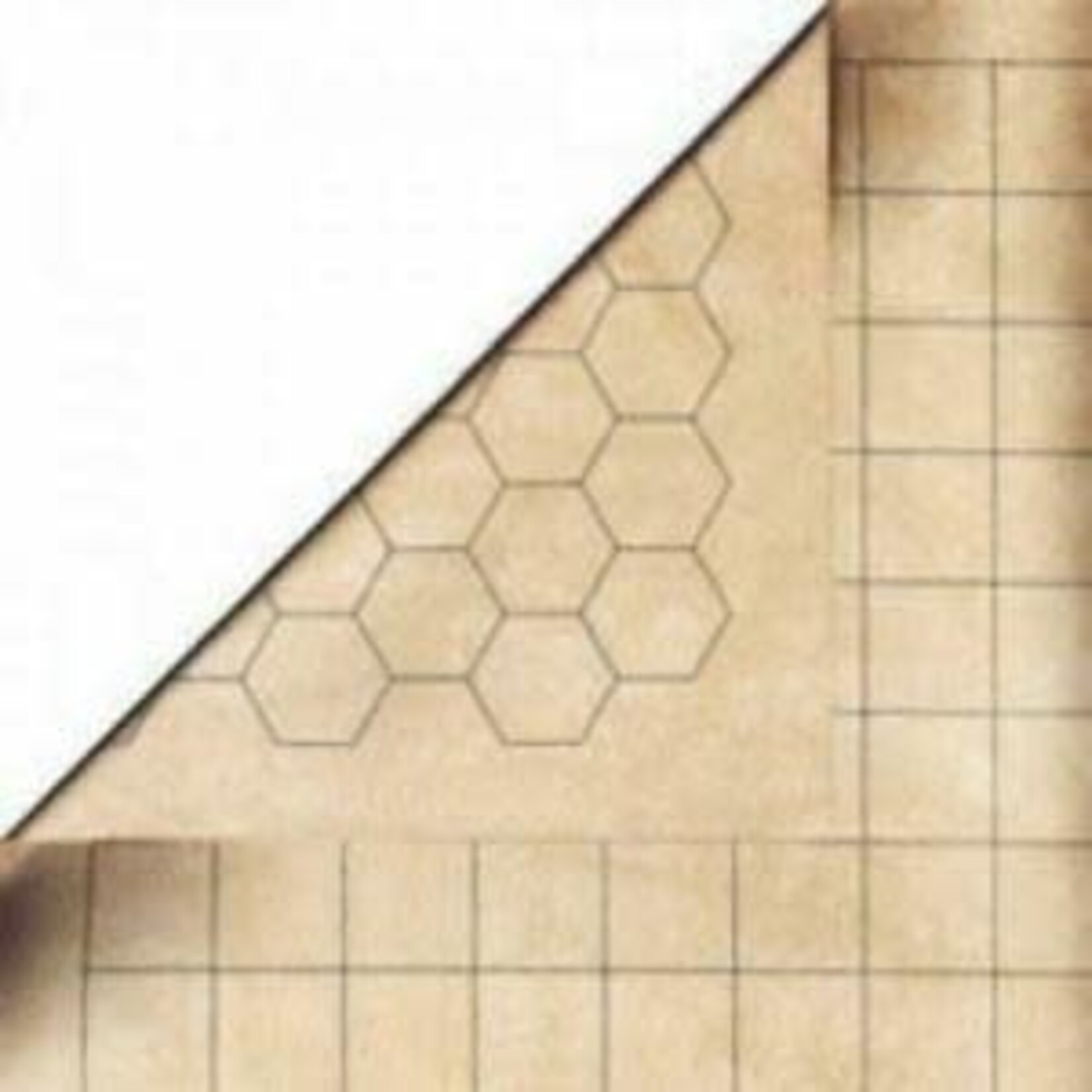 Chessex Reversible Battlemat 1½" Squares & 1½" Hexes