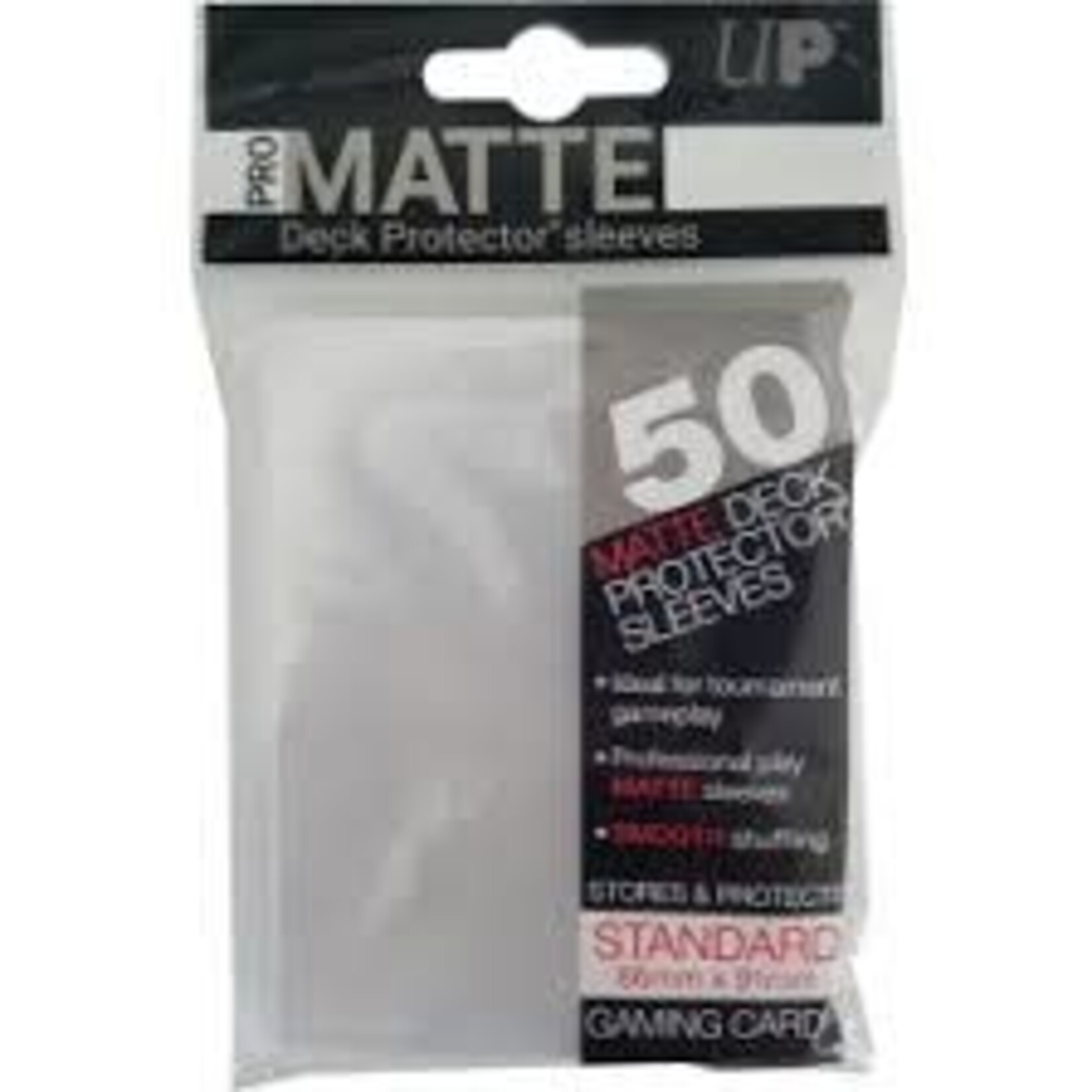 ULTRA PRO Deck Protector - Pro Matte Clear Standard 50ct