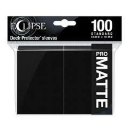 ULTRA PRO INTERNATIONAL, LLC Eclipse Matte Standard Sleeves: Jet Black (100)