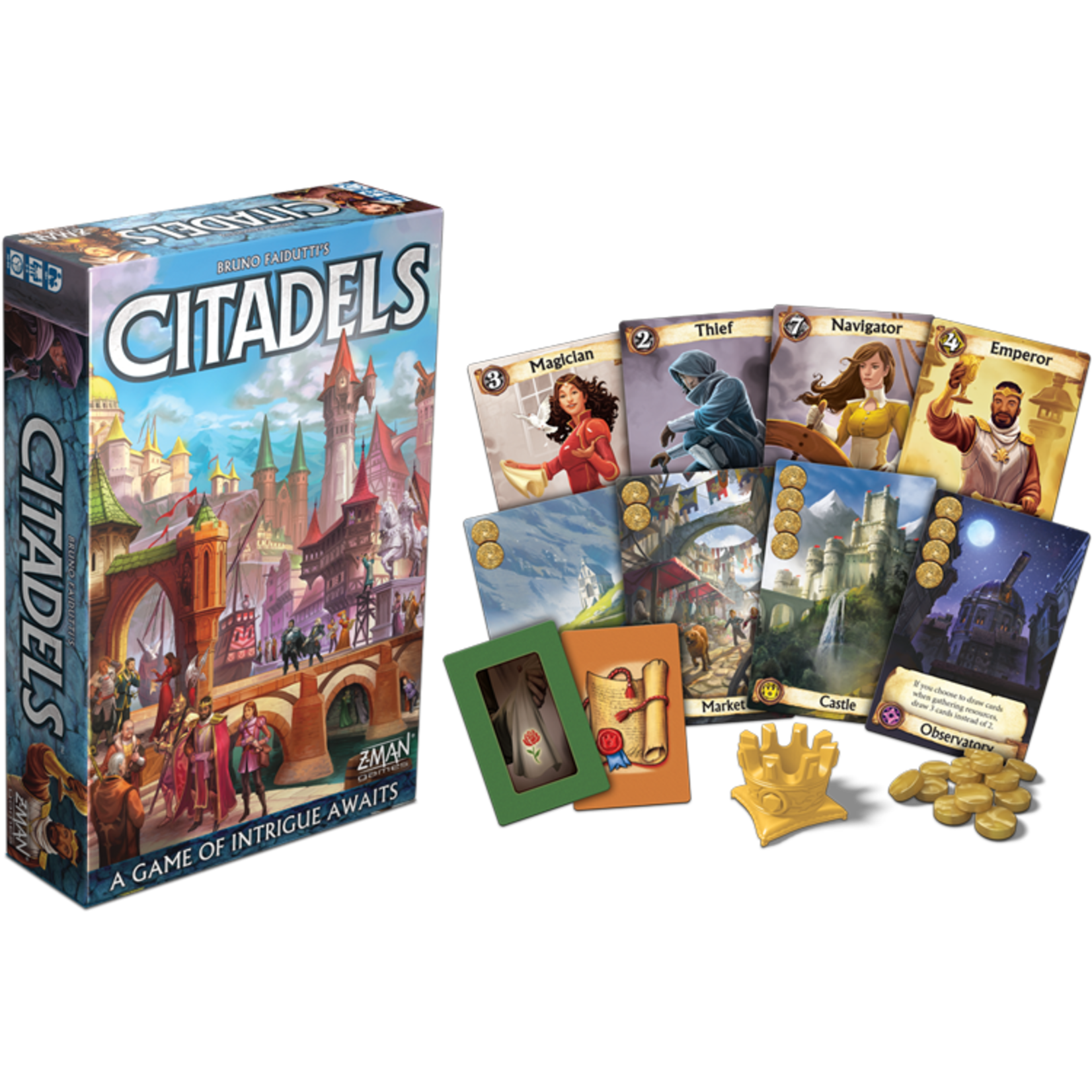 Z-Man Games Citadels Revised Edition