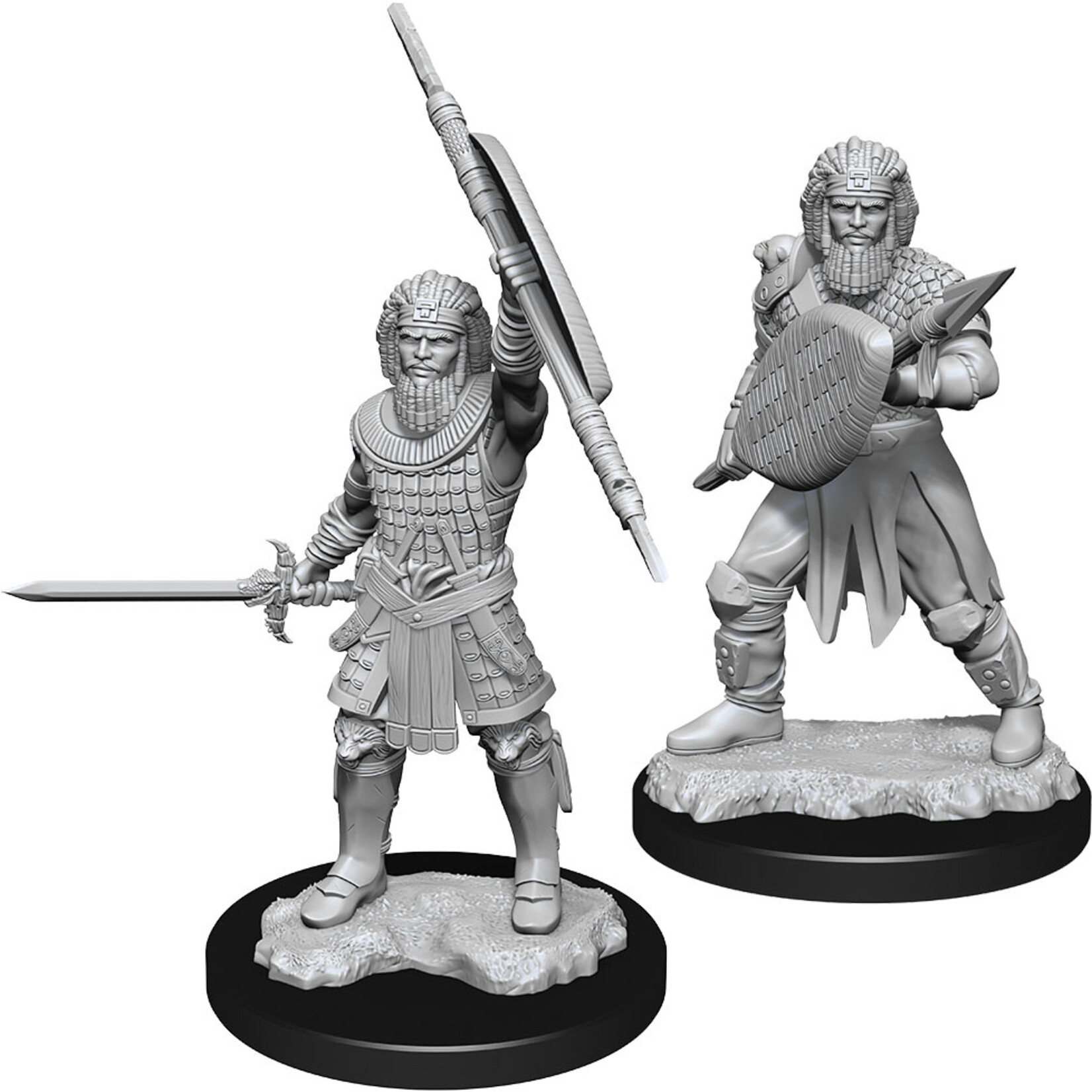 Wizkids Dungeons & Dragons: Nolzur's Marvelous Unpainted Miniatures - W13 Human Fighter Male