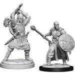 Wizkids Dungeons & Dragons: Nolzur's Marvelous Unpainted Miniatures - W13 Human Barbarian Male