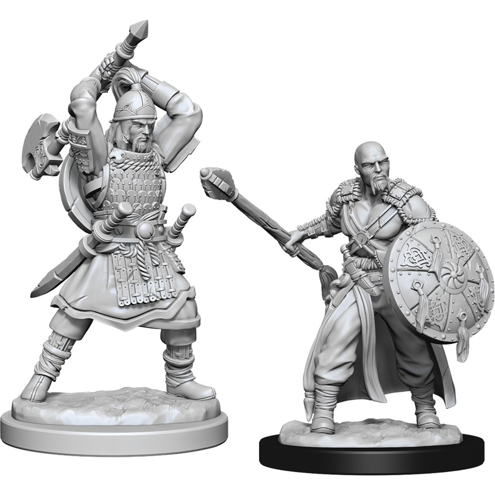 Wizkids Dungeons & Dragons: Nolzur's Marvelous Unpainted Miniatures - W13 Human Barbarian Male