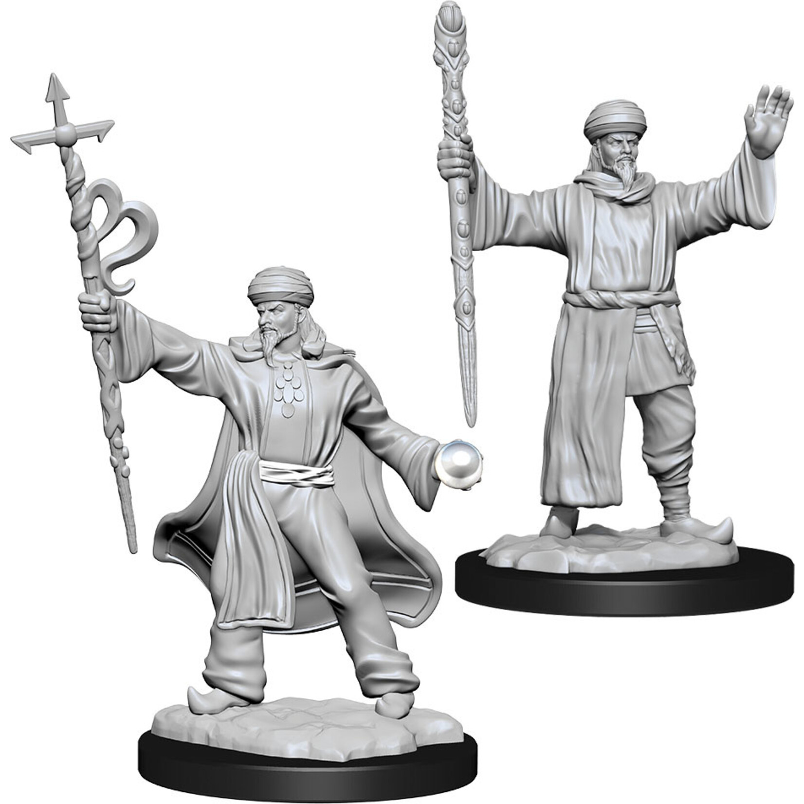 Wizkids Dungeons & Dragons: Nolzur's Marvelous Unpainted Miniatures - W13 Human Wizard Male