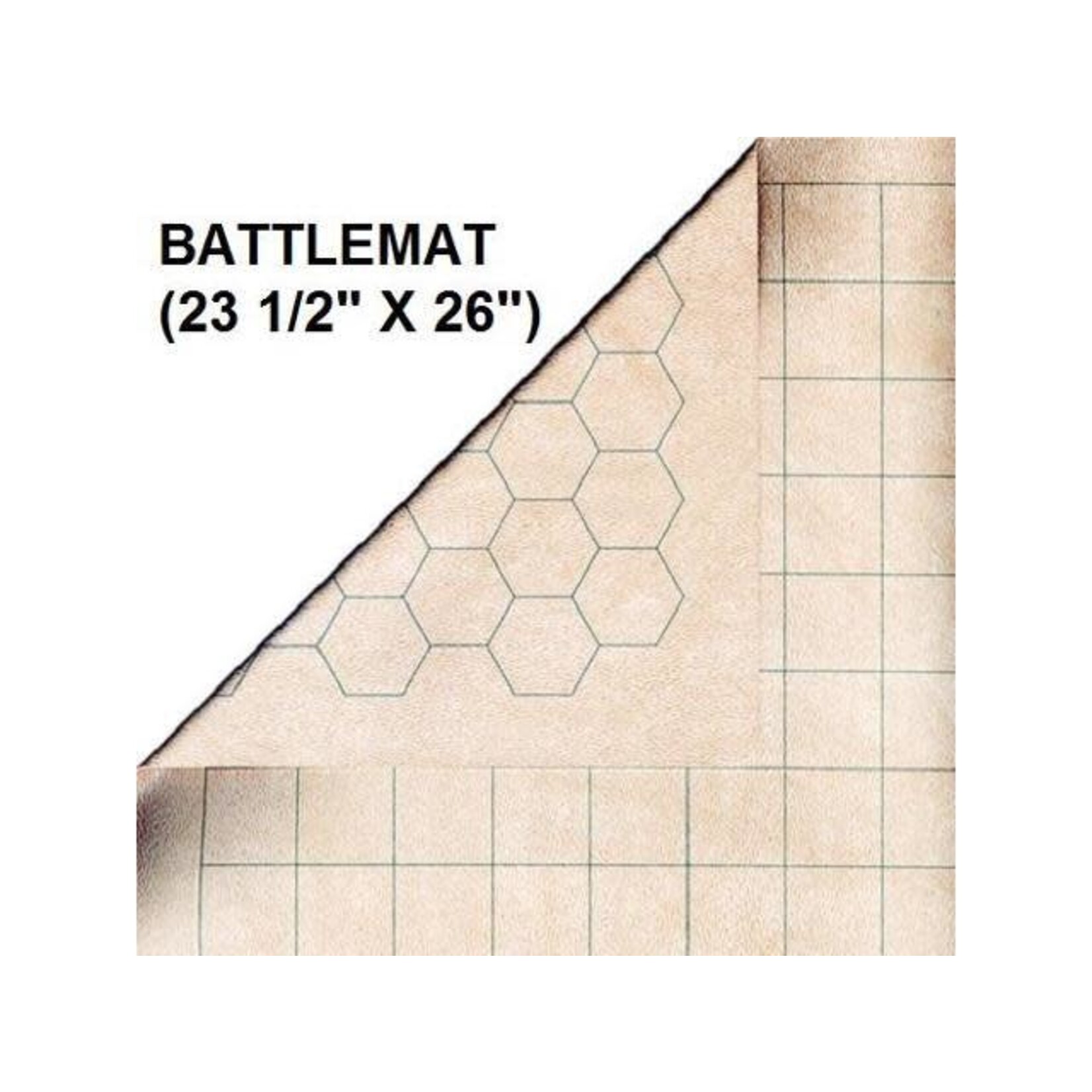 Chessex Battlemat: 1in Reversible Squares-Hexes