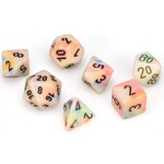 Chessex Festive Circus/black Polyhedral 7-Dice Set