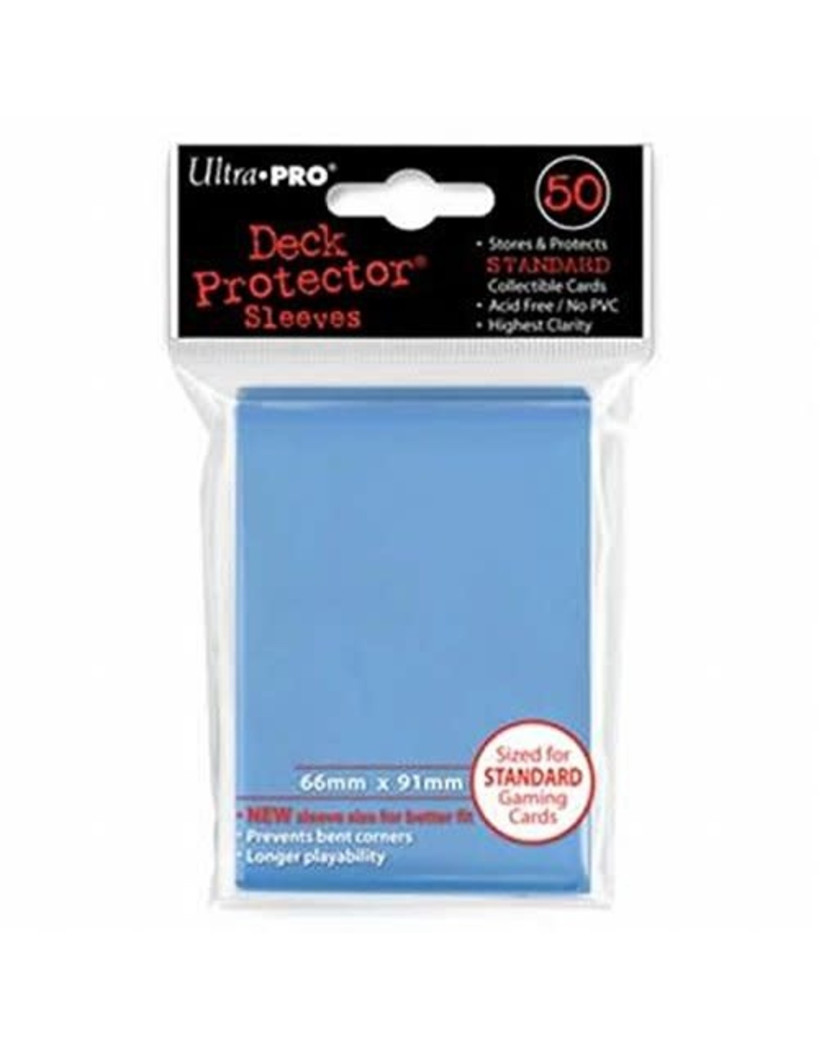 Ultra Pro Deck Protector Pack: Clear 50ct (DISPLAY 12)