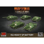 Battlefront Miniatures ISU Heavy SP Battery (x5 Plastic)