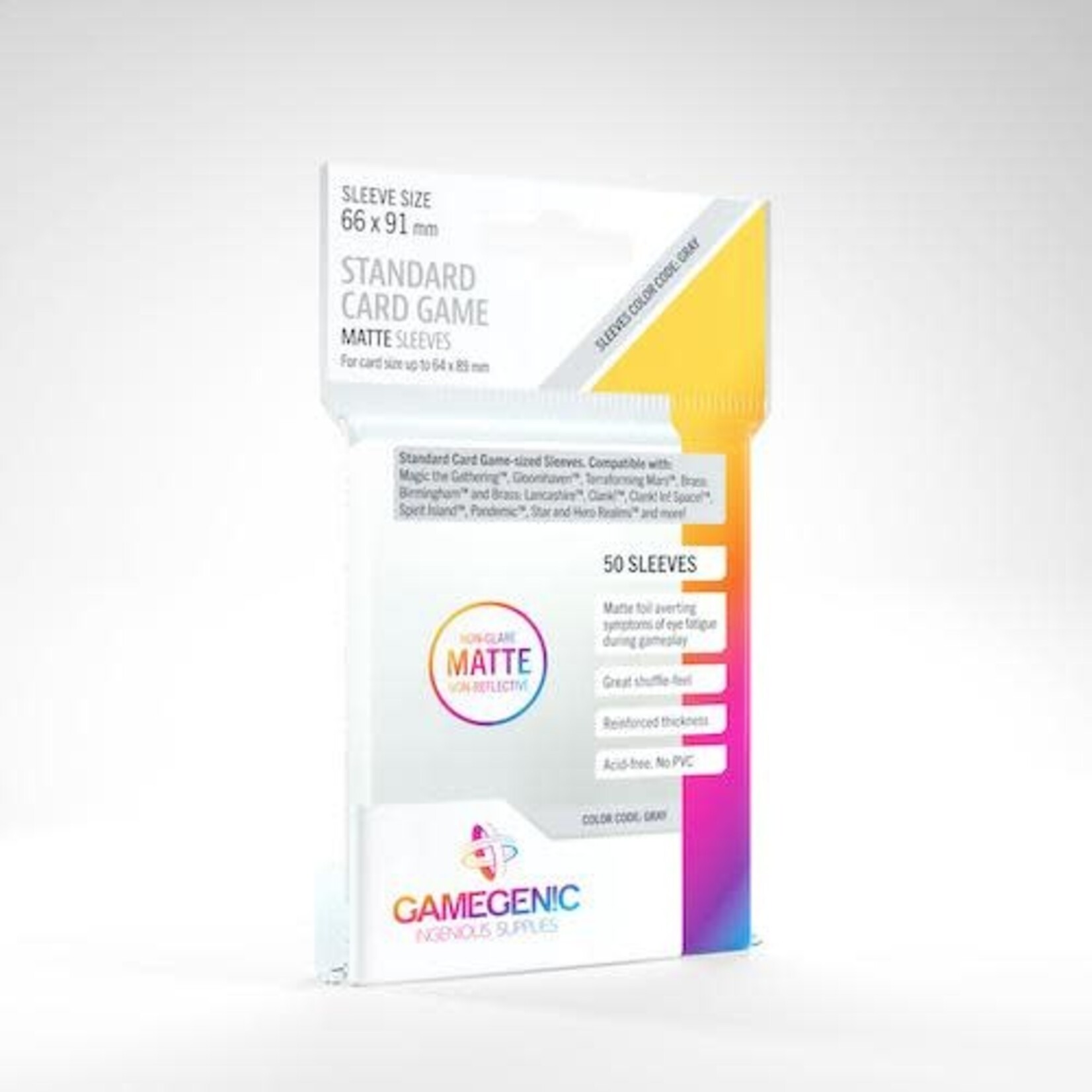 Board Game Sleeves Standard Card Game Clear Matte
