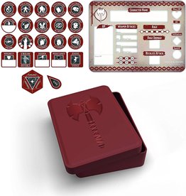 Gale Force Nine Barbarian Token Set (Player Board & 22 tokens)