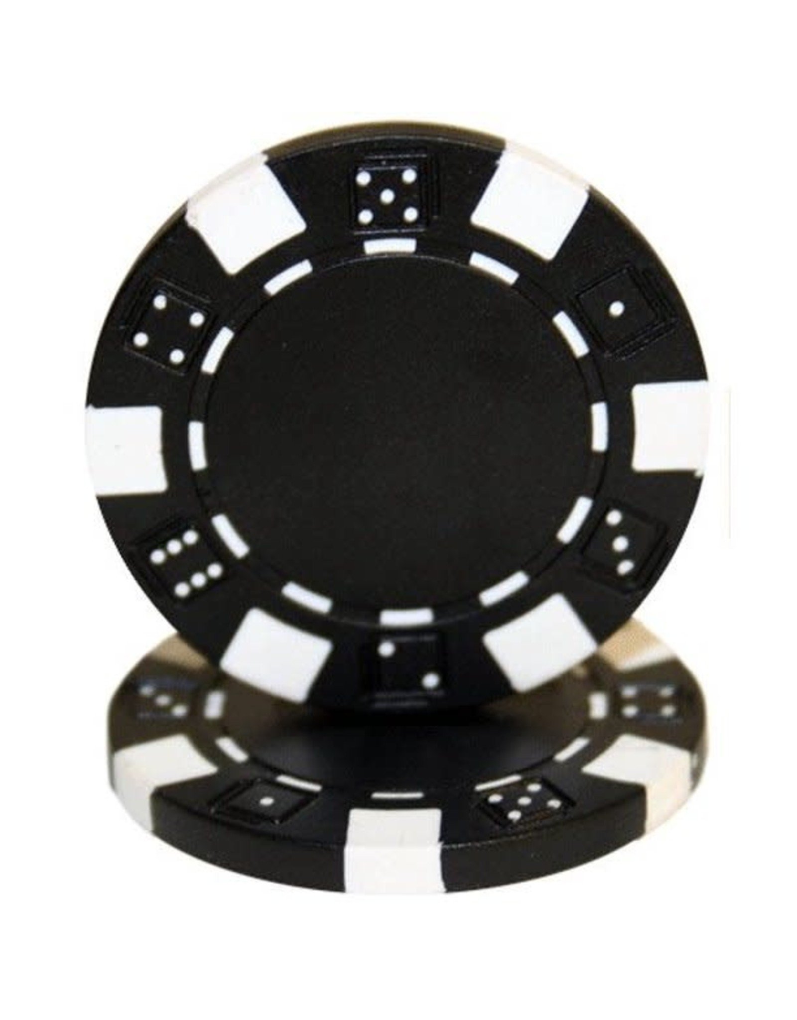 Wood Expressions Clay Poker Chips: Black (25)