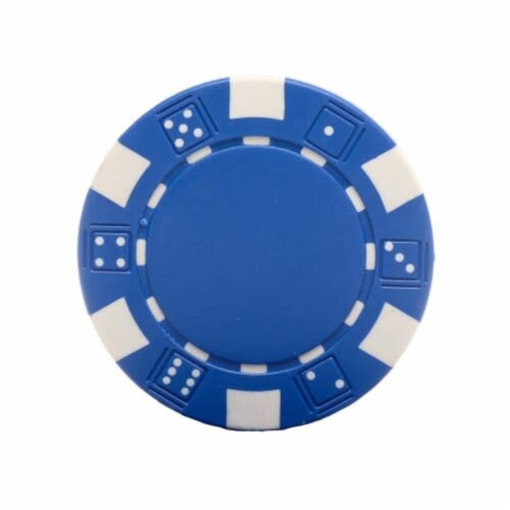 Wood Expressions Clay Poker Chips: Blue (25)