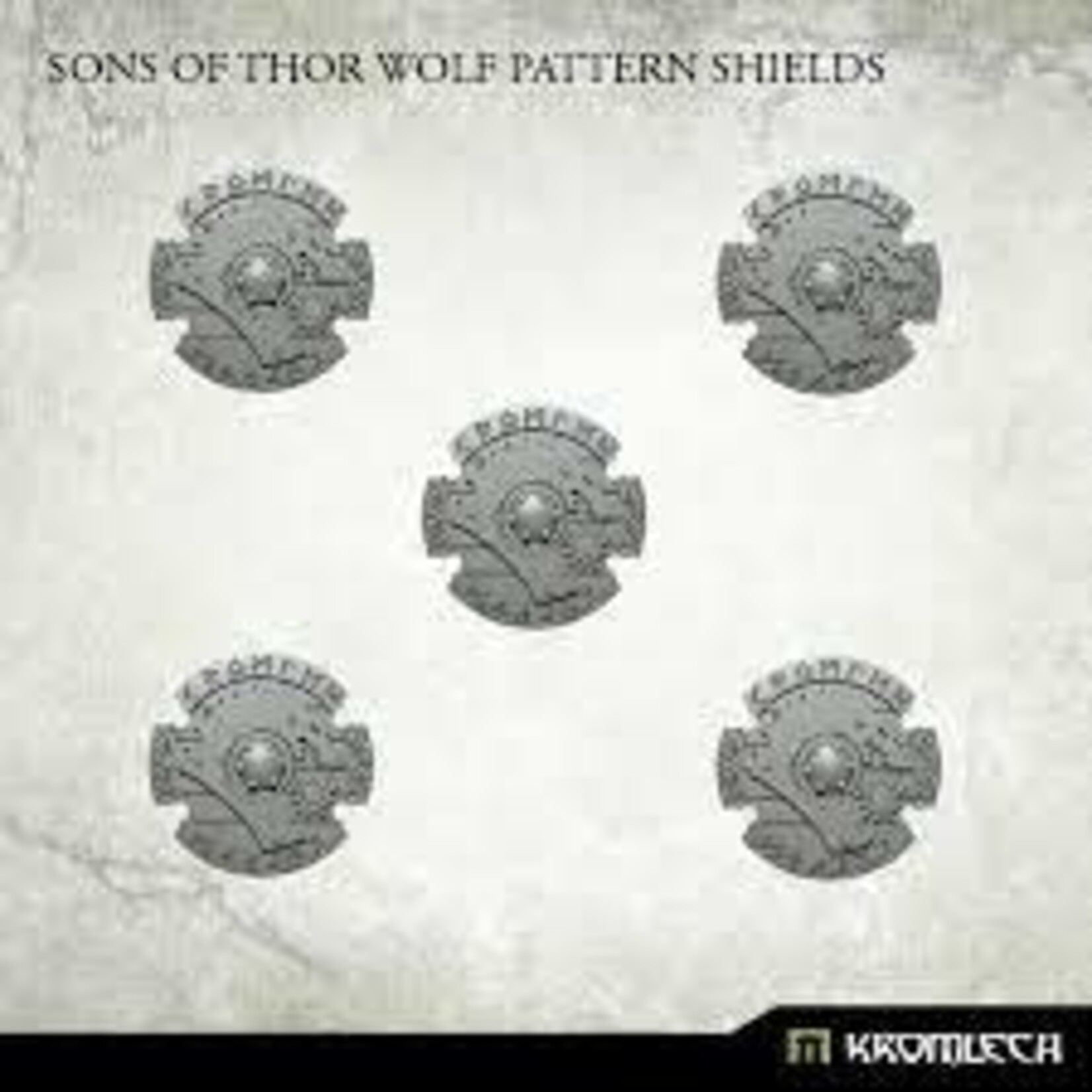 Kromlech Sons of Thor Wolf Pattern Shields