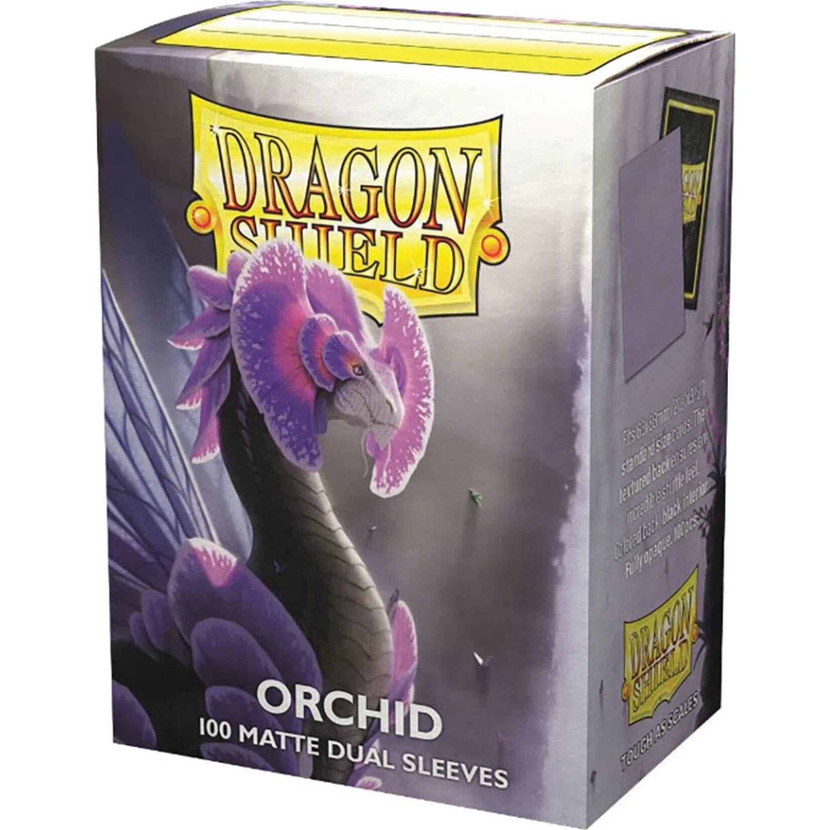 Arcane Tinmen Dragon Shields: (100) Matte Dual - Orchid