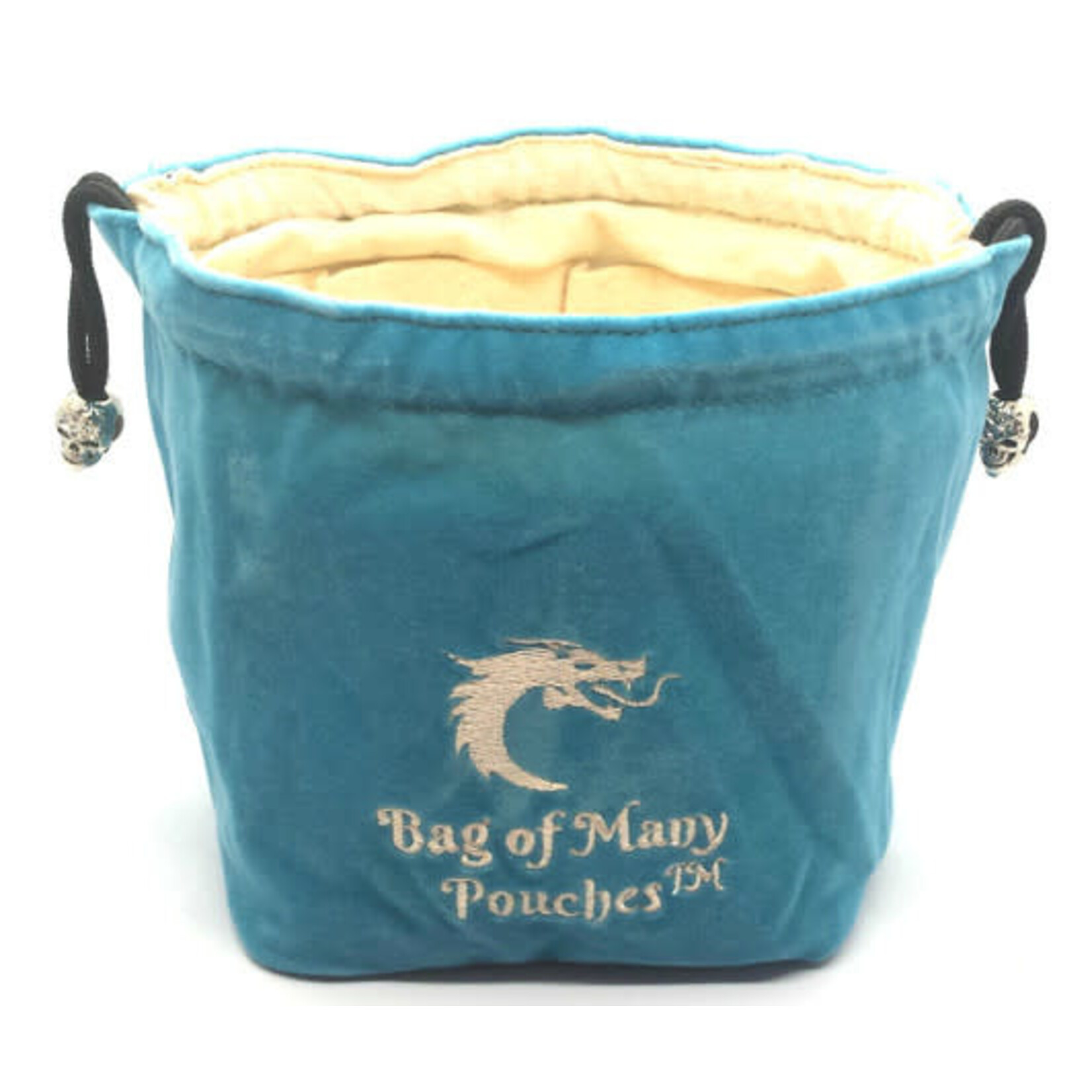 Old School Dice Old School Dice: Bag of Many Pouches Dice Bag - Teal