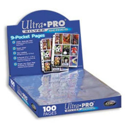 Ultra Pro ULTRA PRO: PAGES - 9-POCKET SILVER