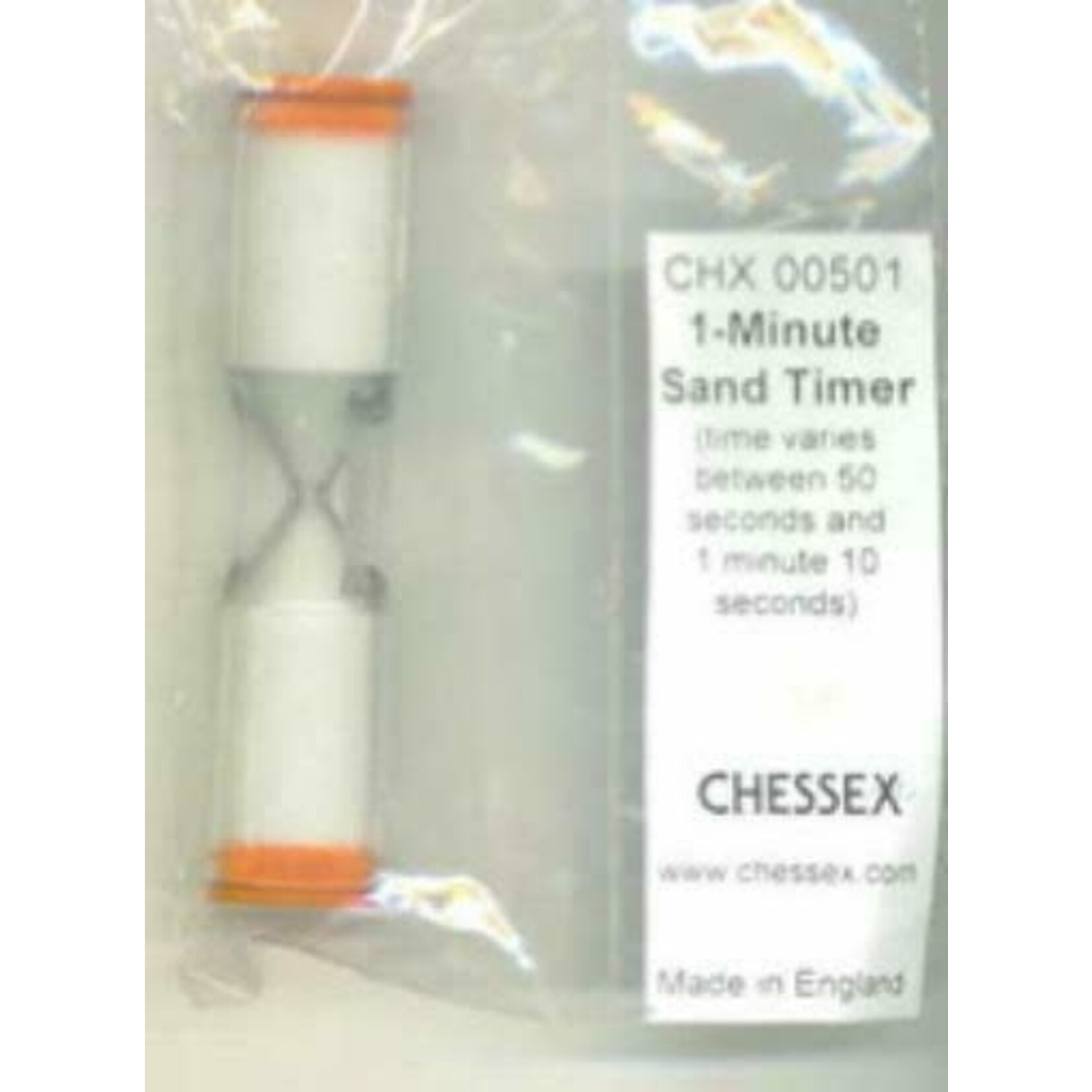 Chessex One Minute Sand Game Timer