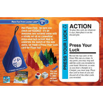 Looney Labs Press Your Luck Promo Postcards fluxx card