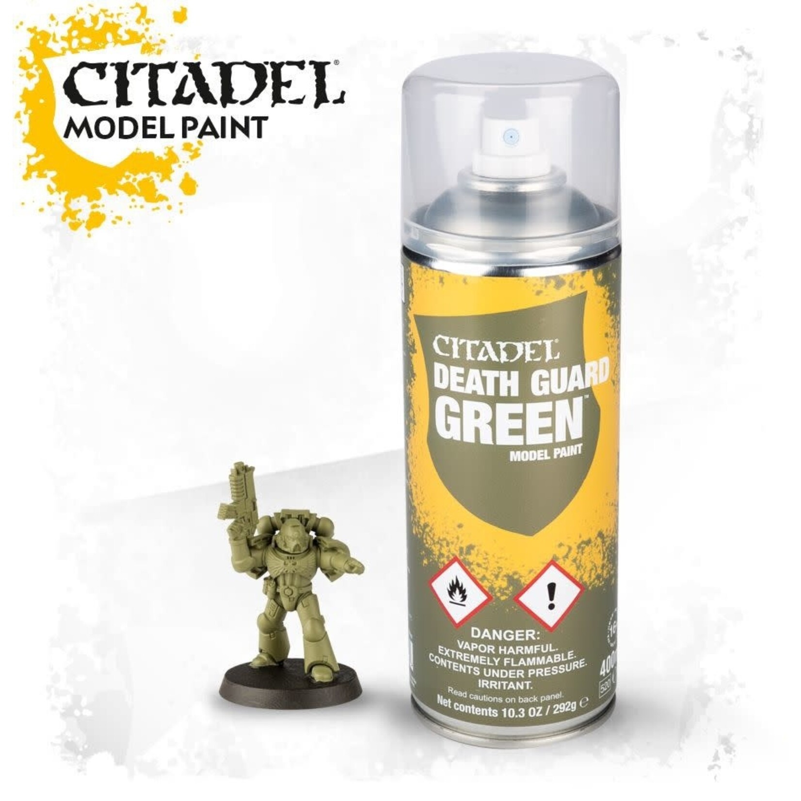 Games Workshop Spray: Death Guard Green