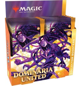 Wizards of the Coast MTG Dominaria United Collector Booster Box Display
