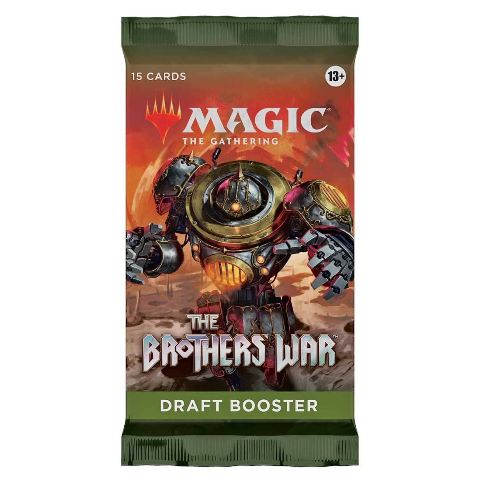 Wizards of the Coast Magic the Gathering CCG: The Brothers War Draft Booster Pack