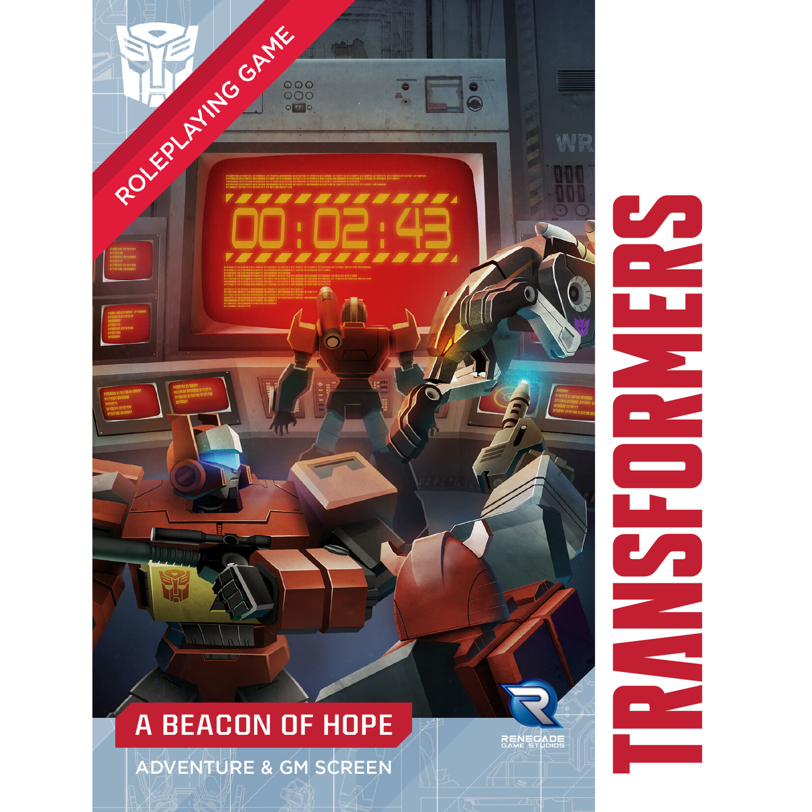RENEGADE Transformers: RPG - A Beacon of Hope Adventure & GM Screen