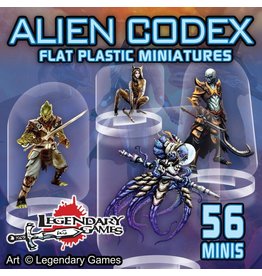 Arcknight Flat Plastic Miniatures: Legendary Games Alien Codex