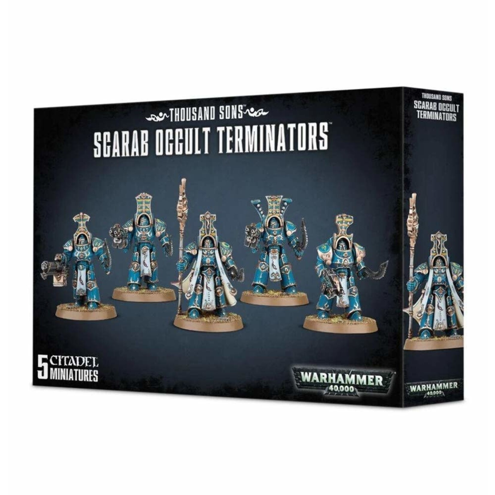 Games Workshop Thousand Sons Scarab Occult Terminators