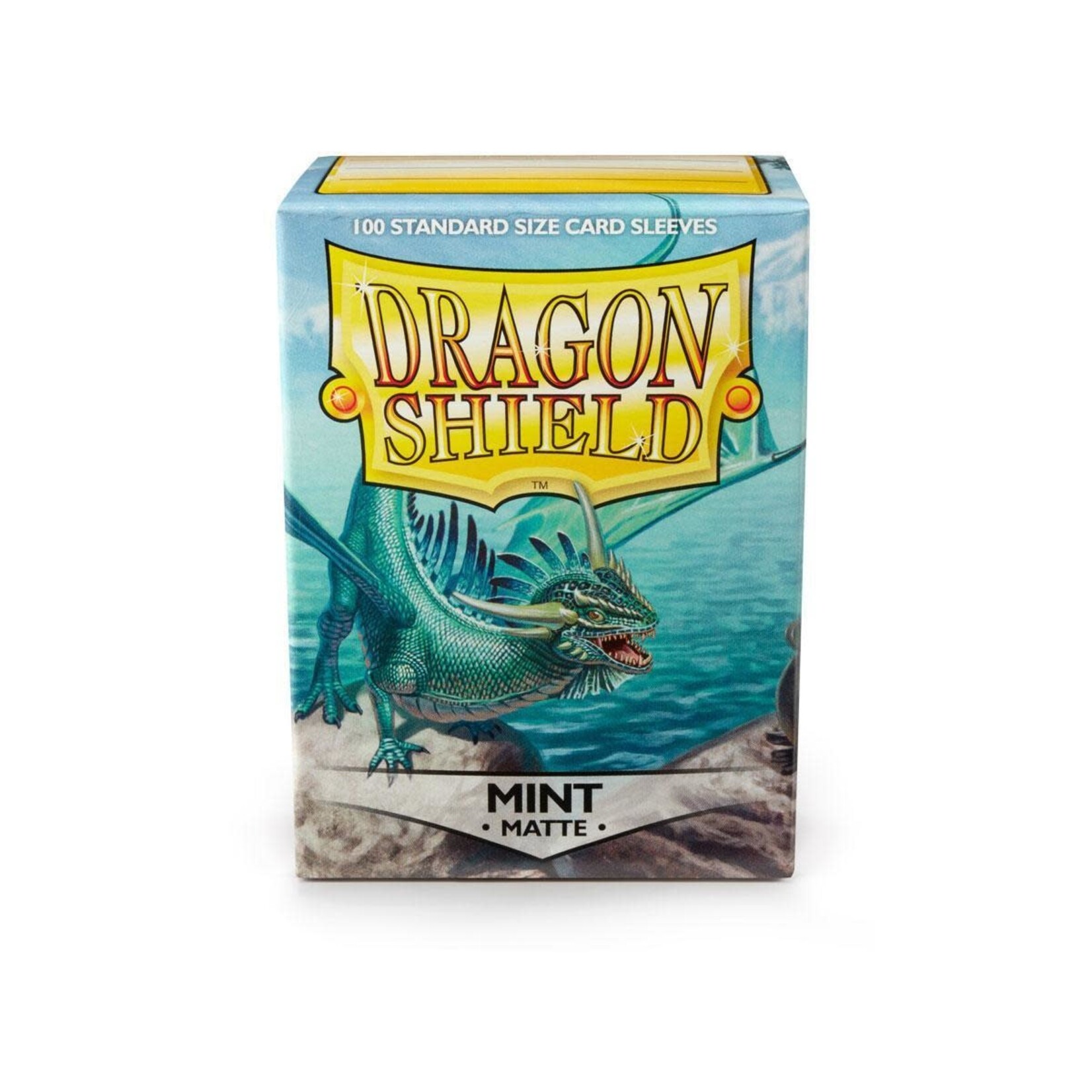 Arcane Tinmen Dragon Shields: (100) Matte Mint (DISPLAY 10)