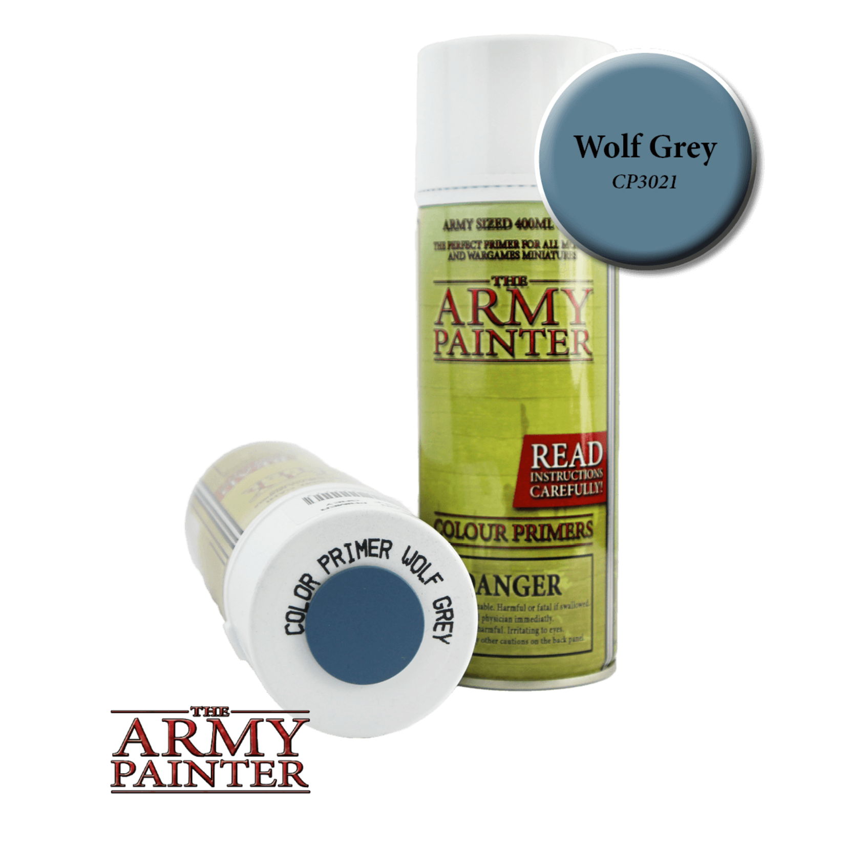 Army Painter Colour Primer: Wolf Grey Spray