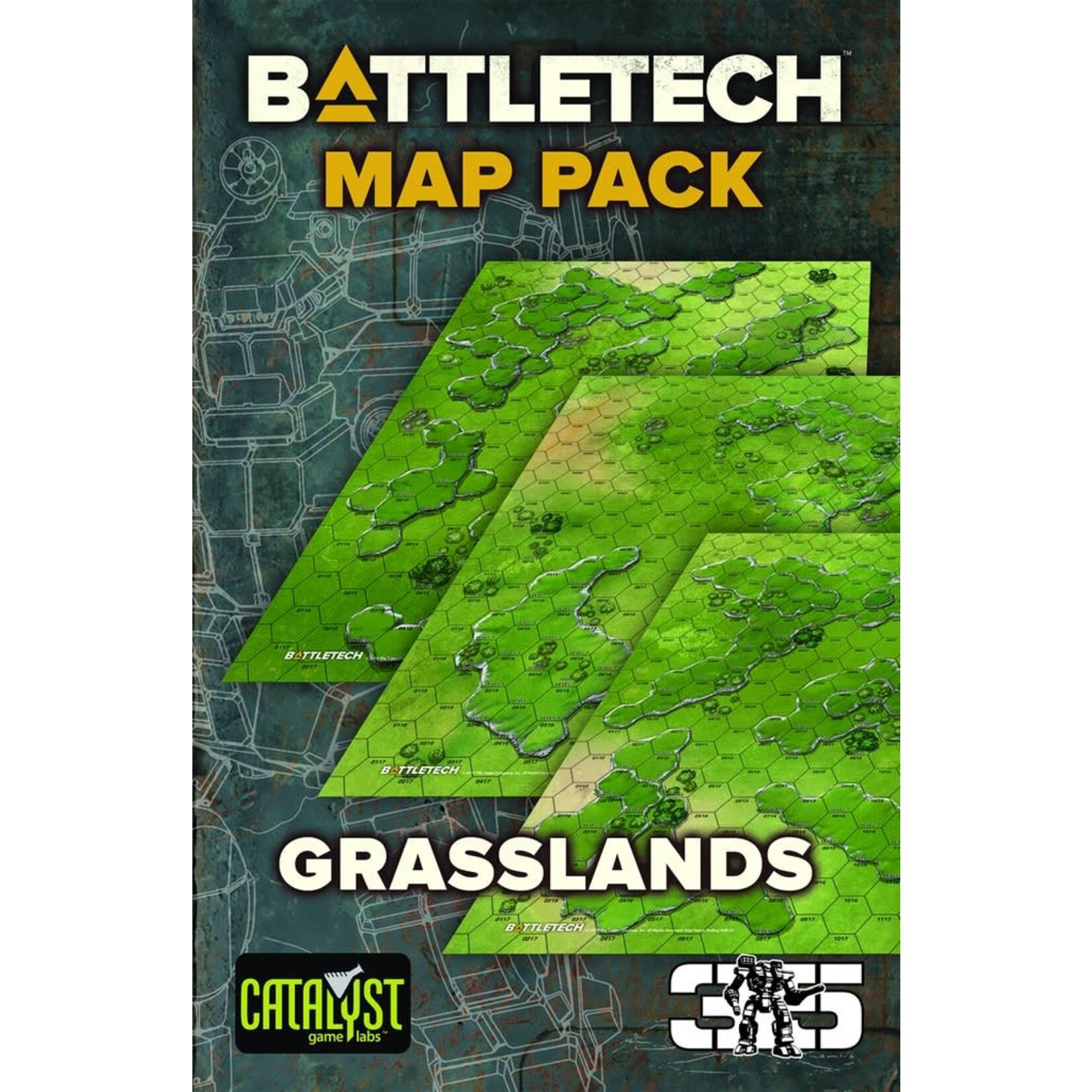 CATALYST GAME LABS BattleTech: Map Set Grasslands