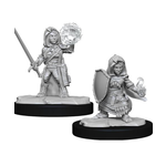 Wizkids Pathfinder Minis: Deep Cuts Wave 14- Halfling Cleric Female