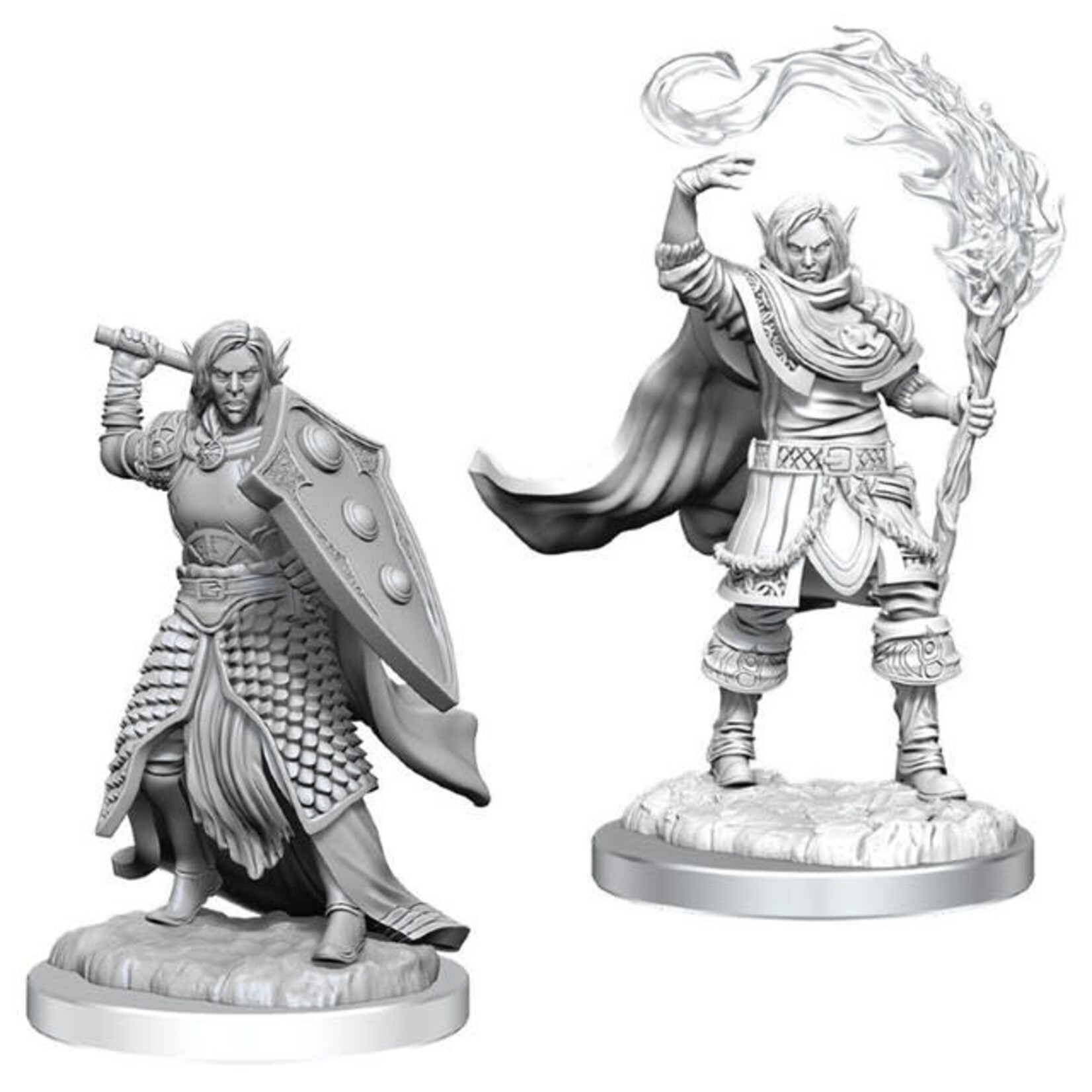 Wizkids Dungeons & Dragons: Nolzur's Marvelous Unpainted Miniatures - W16 Elf Cleric Male