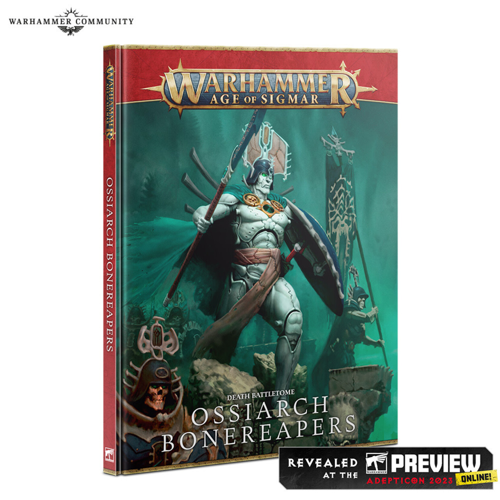 Games Workshop AoS Death Battletome: Ossiarch Bonereapers