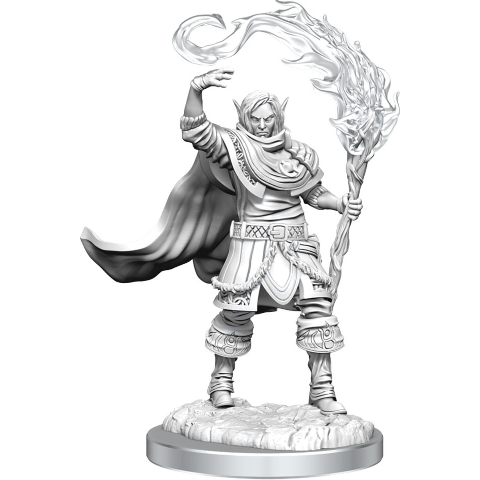 Wizkids Dungeons & Dragons: Nolzur's Marvelous Unpainted Miniatures - W16 Elf Cleric Male